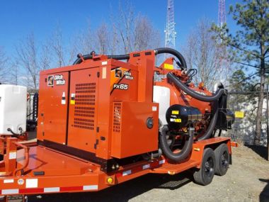 red directional drilling machine